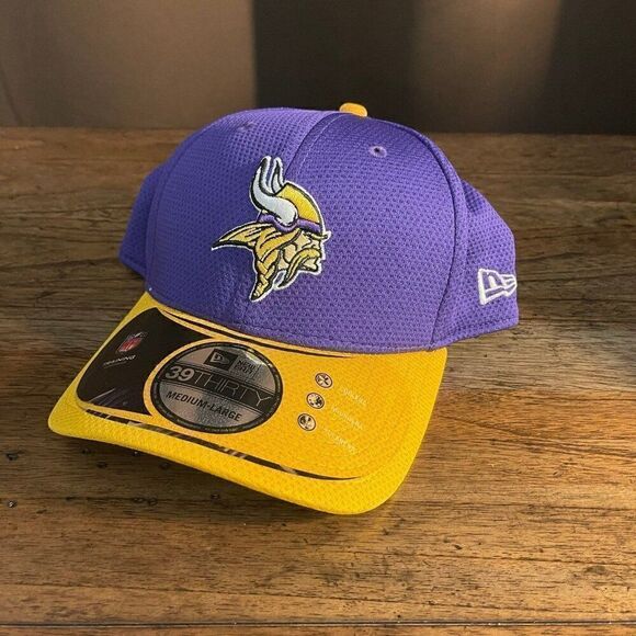 New Era 39Thirty NFL Vikings Cap - Picture 2 of 5
